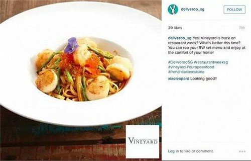 名廚 Jamie Oliver 旗下餐廳就參加了新加坡餐廳周 名廚 Jamie Oliver 旗下餐廳就參加了新加坡餐廳周