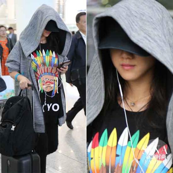 變身嘻哈辣媽的湯唯，感覺隨時(shí)能給大家來段饒舌