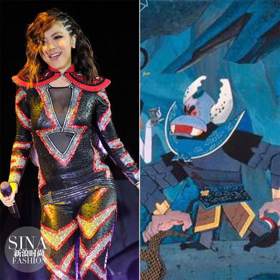 這一身亮片鎧甲，也是沒(méi)誰(shuí)了