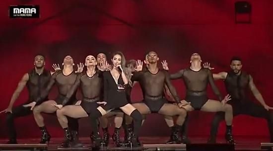 蔡依林登MAMA舞臺表演 蔡依林登MAMA舞臺表演