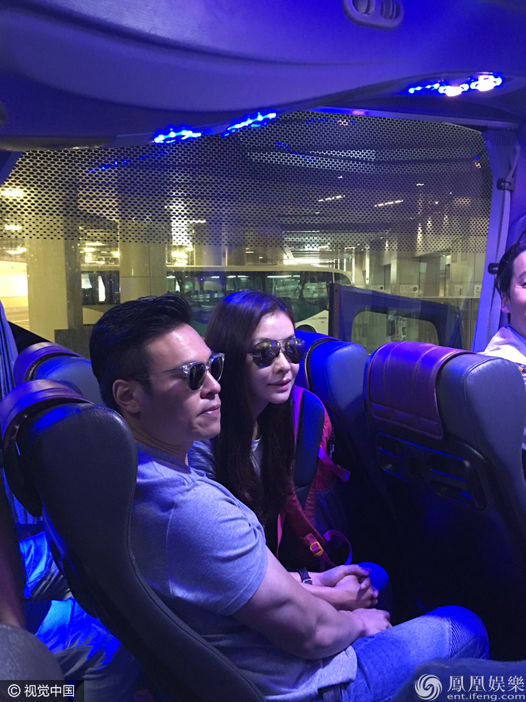 熊黛林與未婚夫罕見合體 熊黛林與未婚夫罕見合體