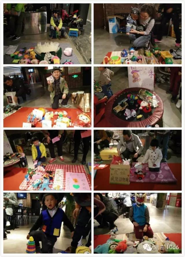 場面熱鬧非凡，小朋友們紛紛拿出自己的看家本領(lǐng)，來推銷自己的商品