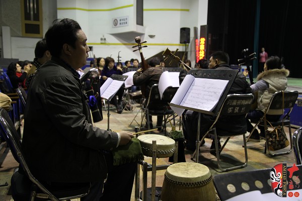 《醫(yī)圣傳奇》聯排現場樂隊