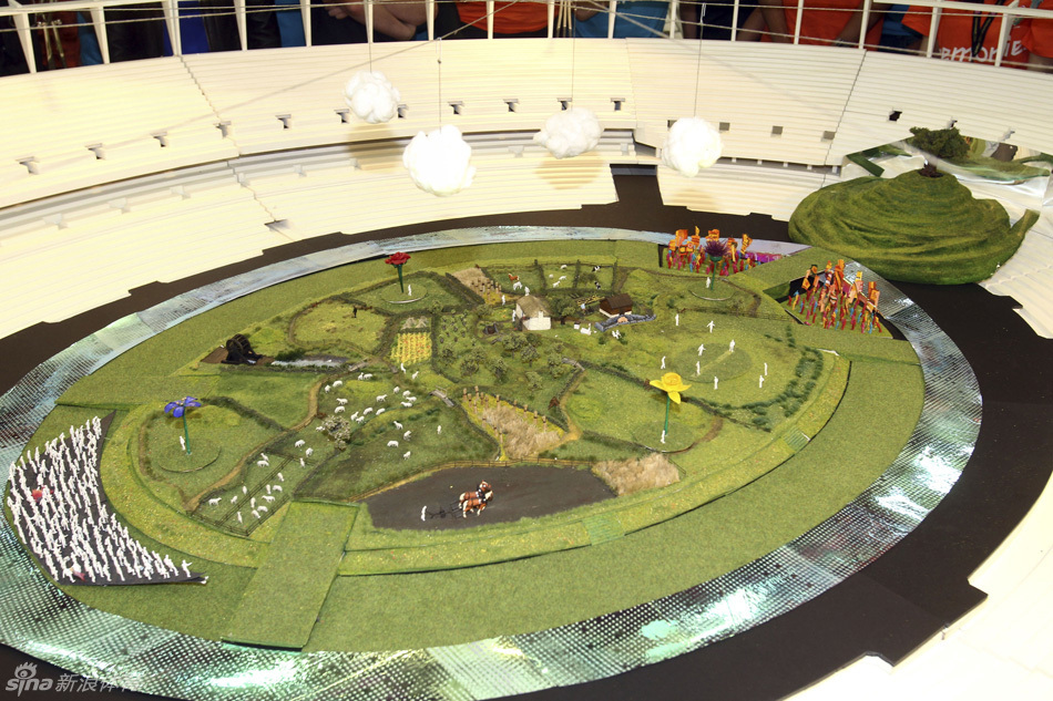 倫敦奧運會開幕式細節(jié)曝光