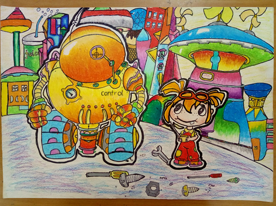 李培瑤《我的智能伙伴》輔導(dǎo)教師：時尹航（工一小）