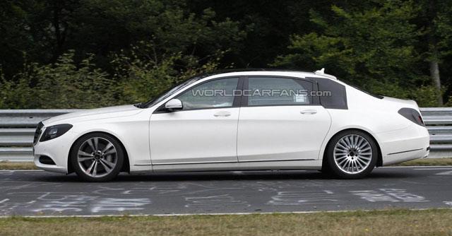 奔馳S600 Maybach低偽諜照 奔馳S600 Maybach低偽諜照