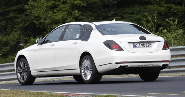 奔馳S600 Maybach低偽諜照 奔馳S600 Maybach低偽諜照