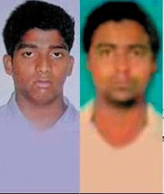 輪奸女記者一案中的兩名主要嫌疑犯。