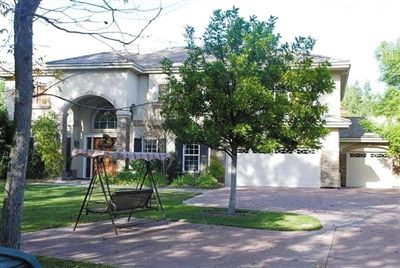 張曙光在美國的豪宅。資料圖片