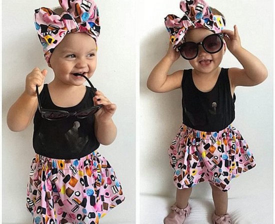 英國1歲小蘿莉成時(shí)尚偶像 代言35個(gè)品牌