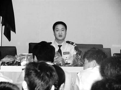 原夏縣公安局長孫宏軍資料圖。他涉嫌違紀違法目前被調查。