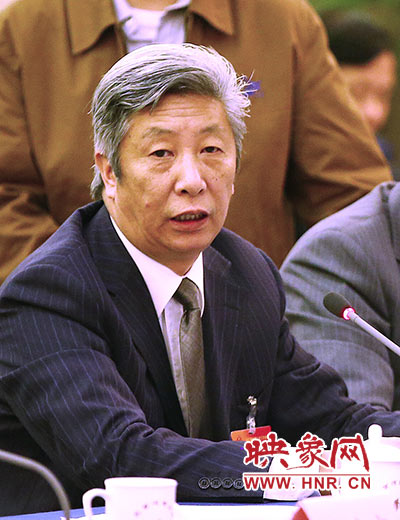 全國人大代表、河南省農(nóng)科院小麥研究所所長許為鋼解