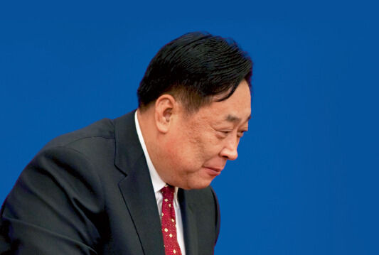 張力軍從環(huán)保部副部長(zhǎng)任上退休兩年多后，被中紀(jì)委宣布接受組織調(diào)查。資料圖