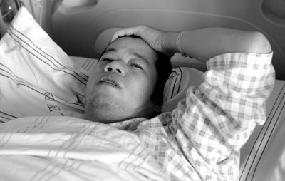 一籌莫展的羅智。《南方都市報》供圖