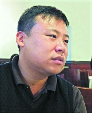 來自廣東的留學(xué)生馬博打算回國就業(yè)。（陳安 攝）