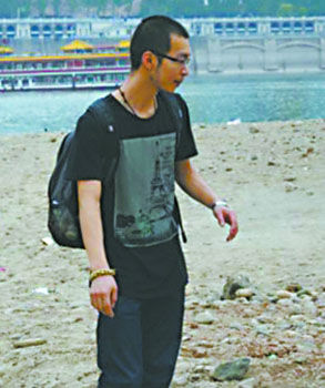 喜歡考古的小楊。受訪者供圖