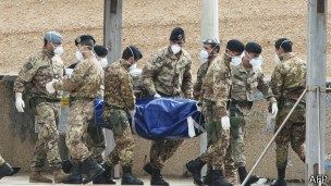 意大利海軍相信他們將發(fā)現(xiàn)更多海難死者。