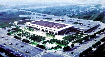 新北站建成后可直接上高速 新北站建成后可直接上高速