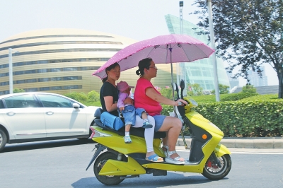 大暑時(shí)節(jié)，戶外更需防暑。