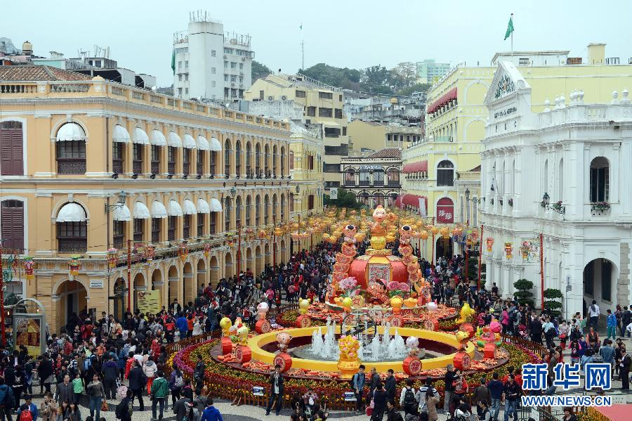 (晚報)(3)澳門春節(jié)長假現(xiàn)人潮 (晚報)(3)澳門春節(jié)長假現(xiàn)人潮