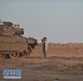 加沙邊境以色列的部隊