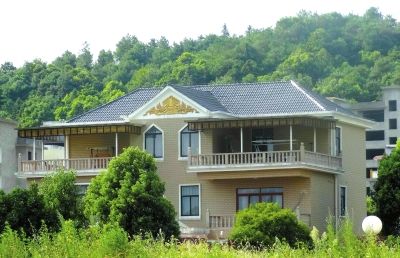 江西宜春，氣功大師王林在樟竹路紫薇山莊旁的別墅。圖/CFP