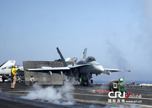 美國國防部長哈格爾27日接受英國廣播公司采訪時表示,如果奧巴馬下令就化武攻擊事件對敘利亞發(fā)動軍事打擊,美軍已做好了立刻行動的準(zhǔn)備。 圖片來源:Lyle Wilkie/CFP