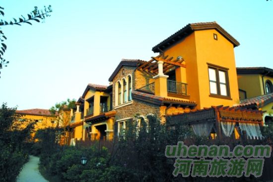 花都溫泉，從天空下走到房間里