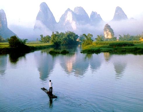 好一幅靈動的山水畫 好一幅靈動的山水畫