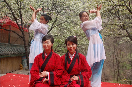 千樹萬(wàn)樹梨花開 淇縣古靈山梨花節(jié)開幕