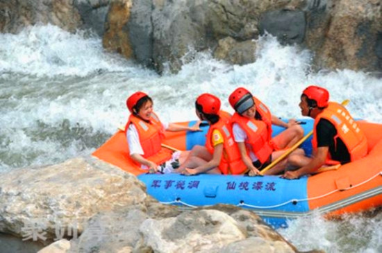 魯山秘洞軍事漂流26日開(kāi)漂