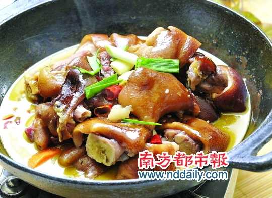 臘豬腳跟鹵豬手、南乳豬手味道是完全不同的