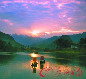 山清水秀的連州。