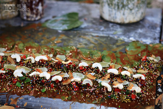 緬甸，繽紛的街邊平民小吃