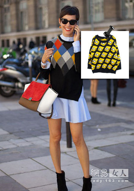辛普森毛衣迅速躥紅 新年扮嫩才是王道 辛普森毛衣迅速躥紅 新年扮嫩才是王道
