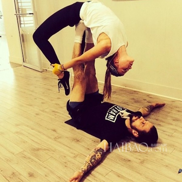 超?，旣惸取ち詹?(Maryna Linchuk) 近期健身私照