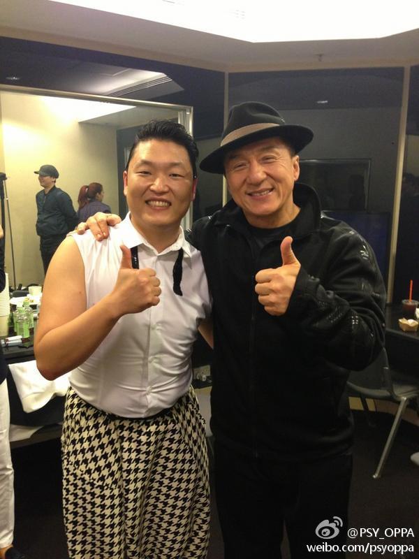 鳥叔PSY微博曬照片回饋粉絲 鳥叔PSY微博曬照片回饋粉絲