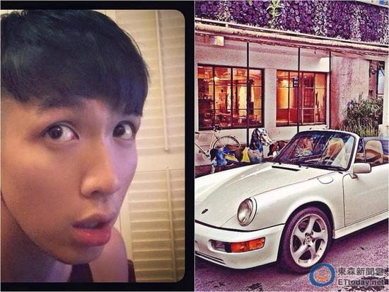 柯震東自己也擁有一輛法拉利跑車，但這次發(fā)生車禍并非他所駕駛，而出事后本人也沒做出說明。