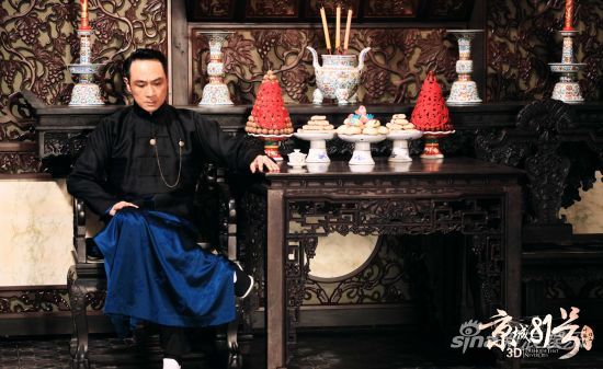 吳鎮(zhèn)宇飾演的霍家大少爺，正為二弟冥婚一事焦頭爛額