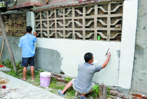 　老舊小區(qū)改造完畢后，“年輕”了、“身價”也漲了。