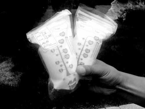 記者購買到的“人奶”。