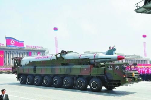 韓國(guó)認(rèn)為朝鮮中程導(dǎo)彈將部署到朝中邊境。