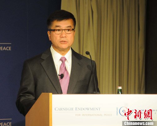 資料圖：美國(guó)駐華大使駱家輝。中新社發(fā) 德永健 攝