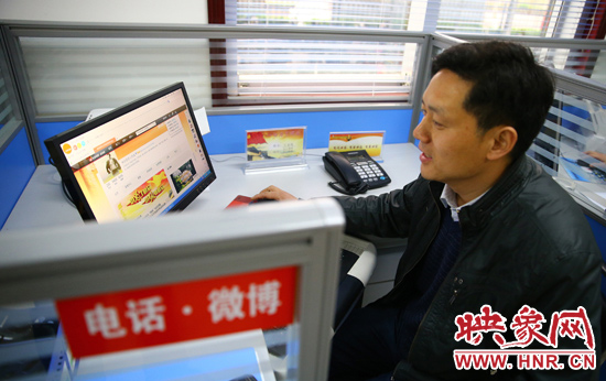 截至3月19日下午17時(shí)，@焦裕祿民心熱線 的微博粉絲已經(jīng)從4000多增長到16630個(gè)。