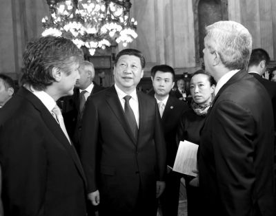 　會見阿根廷議長。