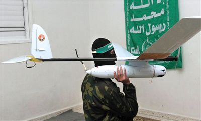 無人機：哈馬斯自制，在以領土上偵察時被擊落。