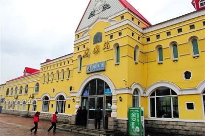 慶安火車站。槍擊事件就發(fā)生在站內(nèi)候車室。