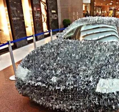 驚！車主用玻璃渣改裝瑪莎拉蒂