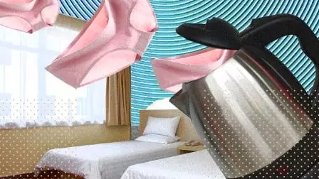 太惡心！女游客竟用酒店燒水壺煮自己的臟內(nèi)褲