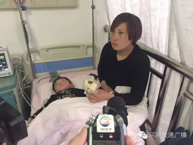 小浩天的母親通過河南交通廣播向所有幫助他們的人表達了感謝！